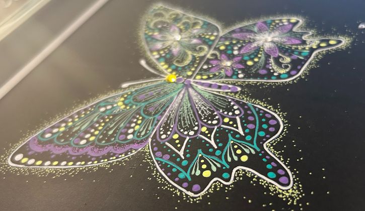 点描アート作品